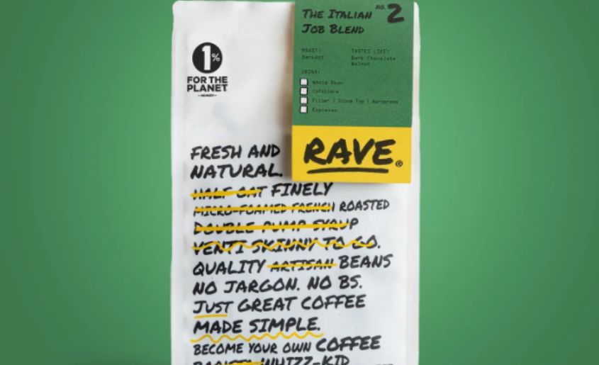 The Italian Job Blend by Rave Coffee