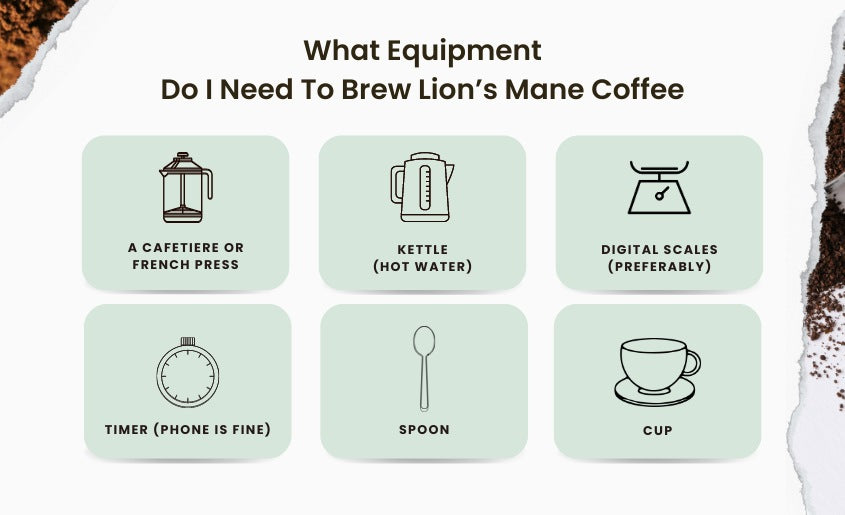 What Equipment Do I Need To Brew Lion’s Mane Coffee