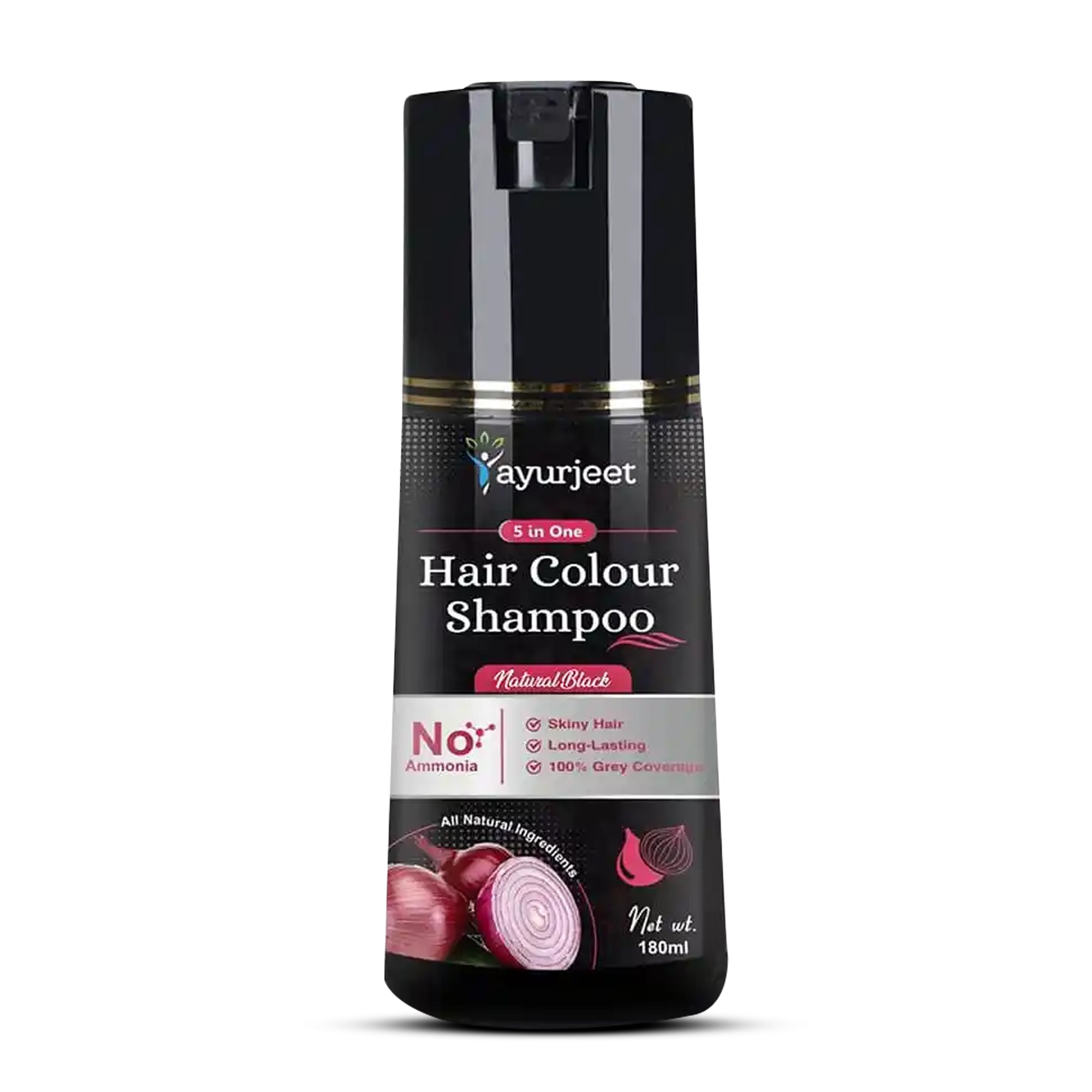 Hair Color Shampoo With Conditioner  Ayurjeet