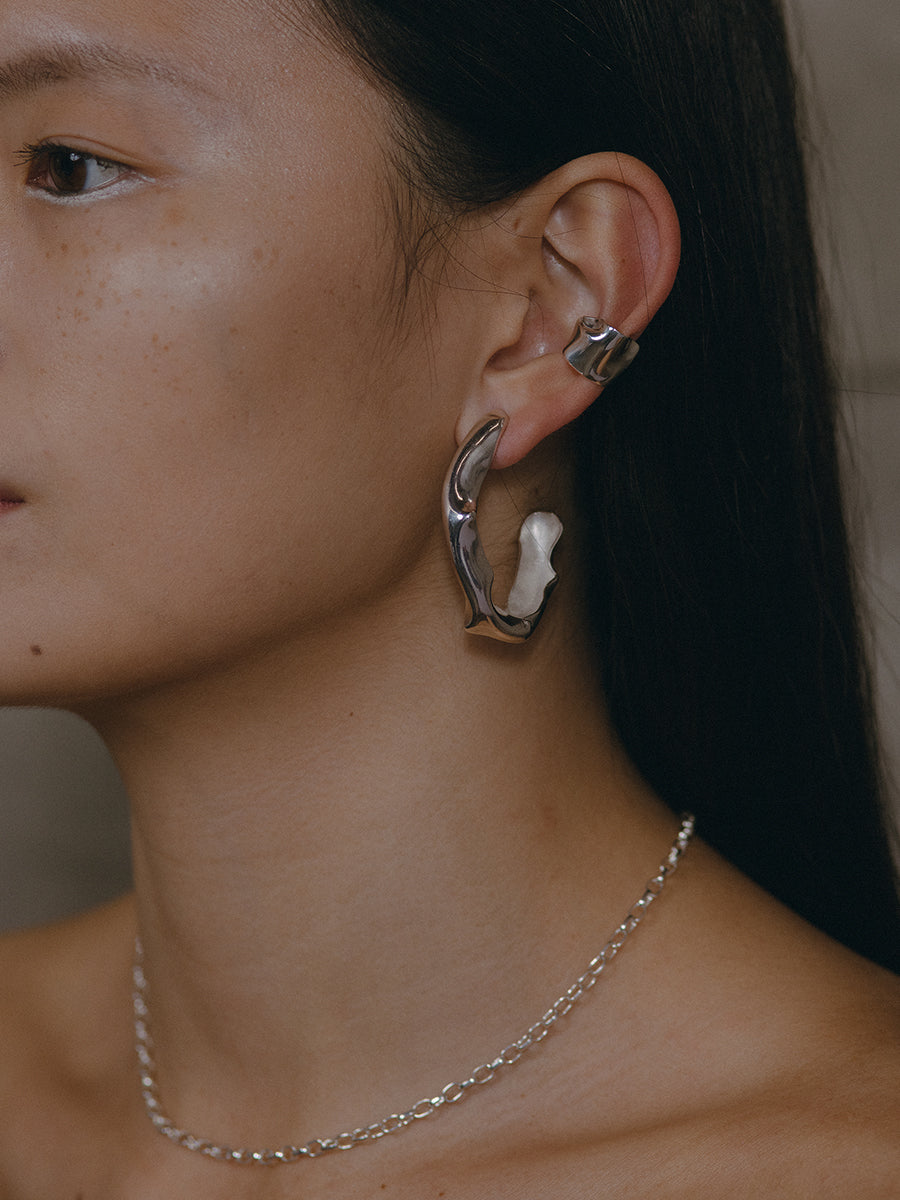 PLEAT EAR CUFF