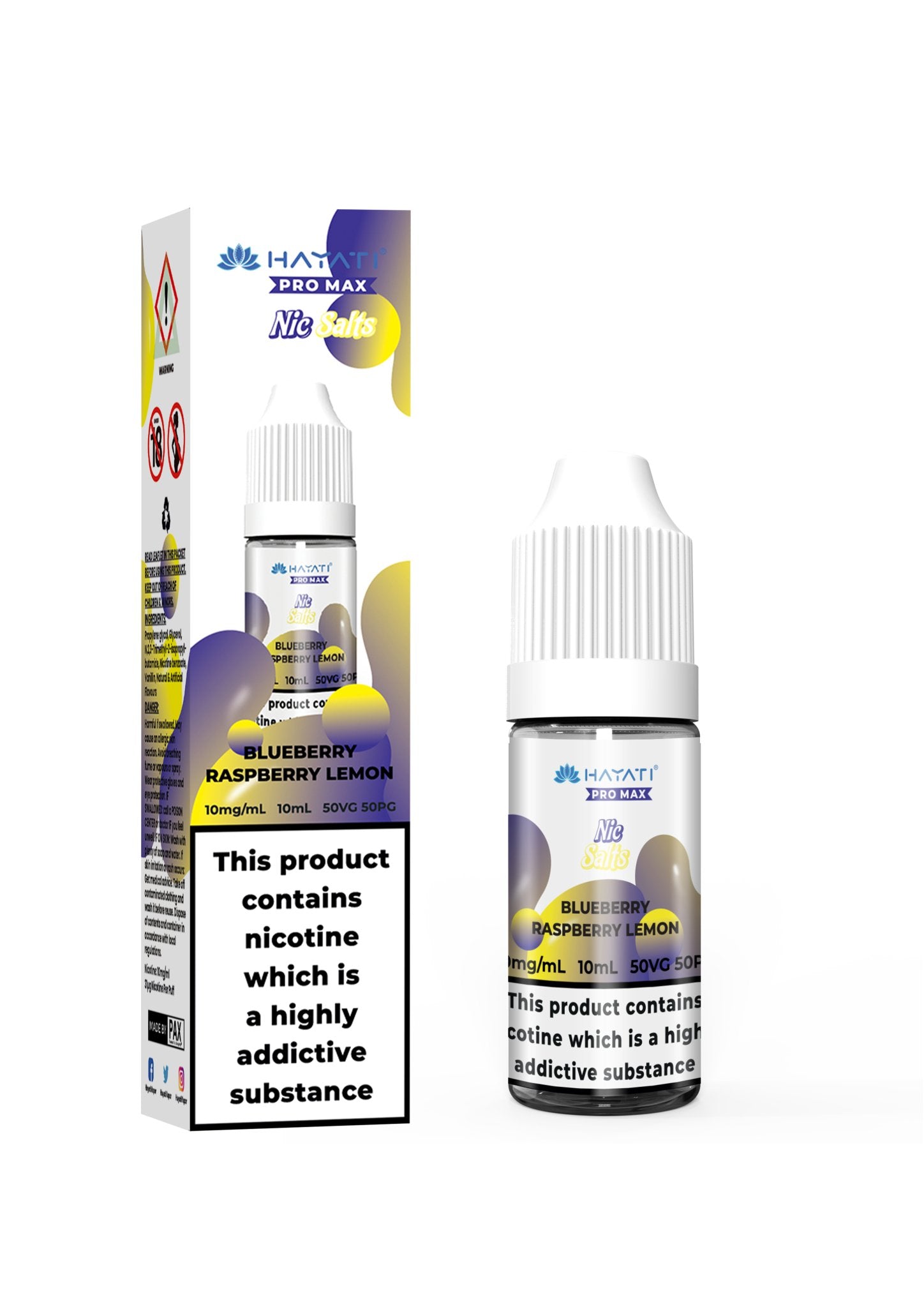 Hayati Crystal Pro Max Vape Nic Salts 10ml