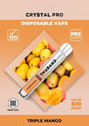 Crystal Pro Bar 600 Puffs Disposable Vape Pen Pod – 20mg Pack of 10 - #Simbavapeswholesale#