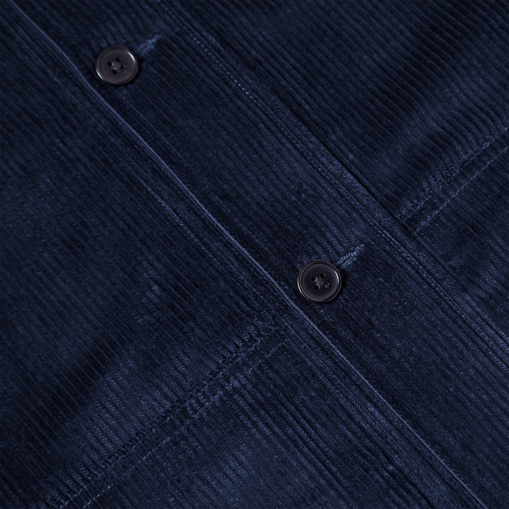 Wood & Meadow Work Jacket in Dark Navy Corduroy