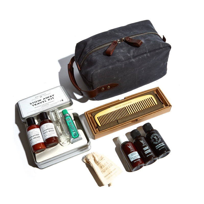 away the dopp kit