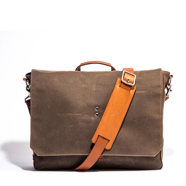 wax messenger bag