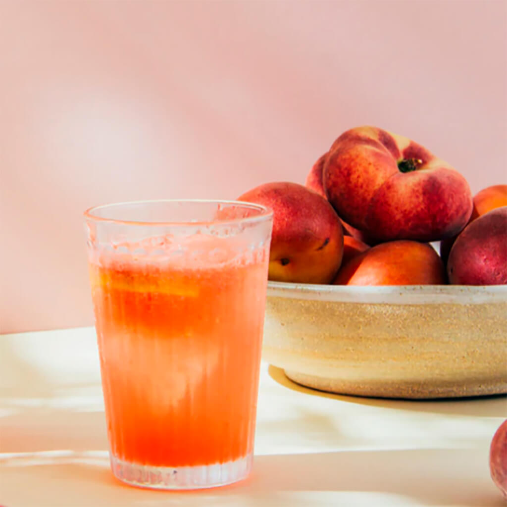Puhdistamo Natural Energy Drinks (Puhdistamo NED) luontainen energiajuoma maku persikka