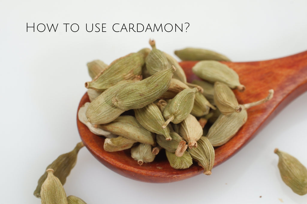 how to use cardamom