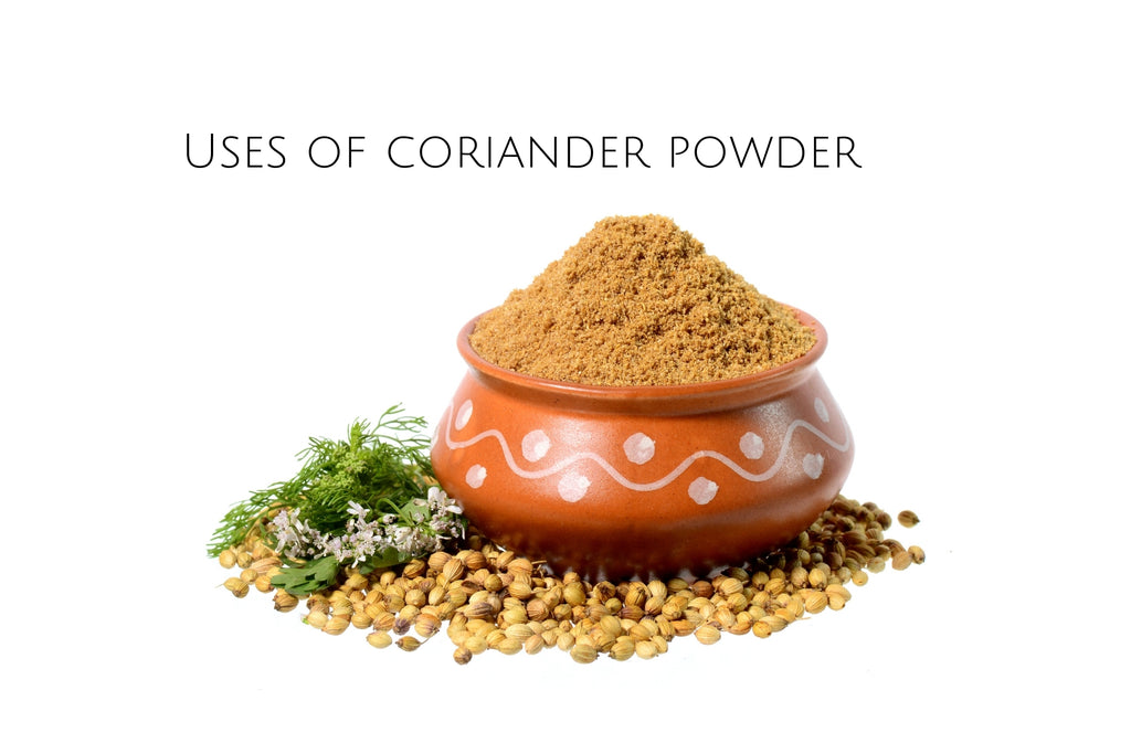 Uses of coriander powder