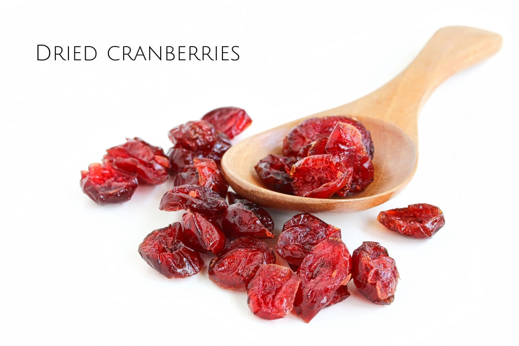 Dried cranberries