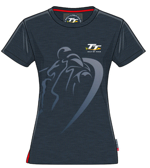 Official Isle of Man TT Ladies T-shirt LTS2 - TOP2TOE