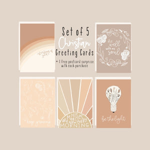 Christian Greeting Card Set - The Scripture Store