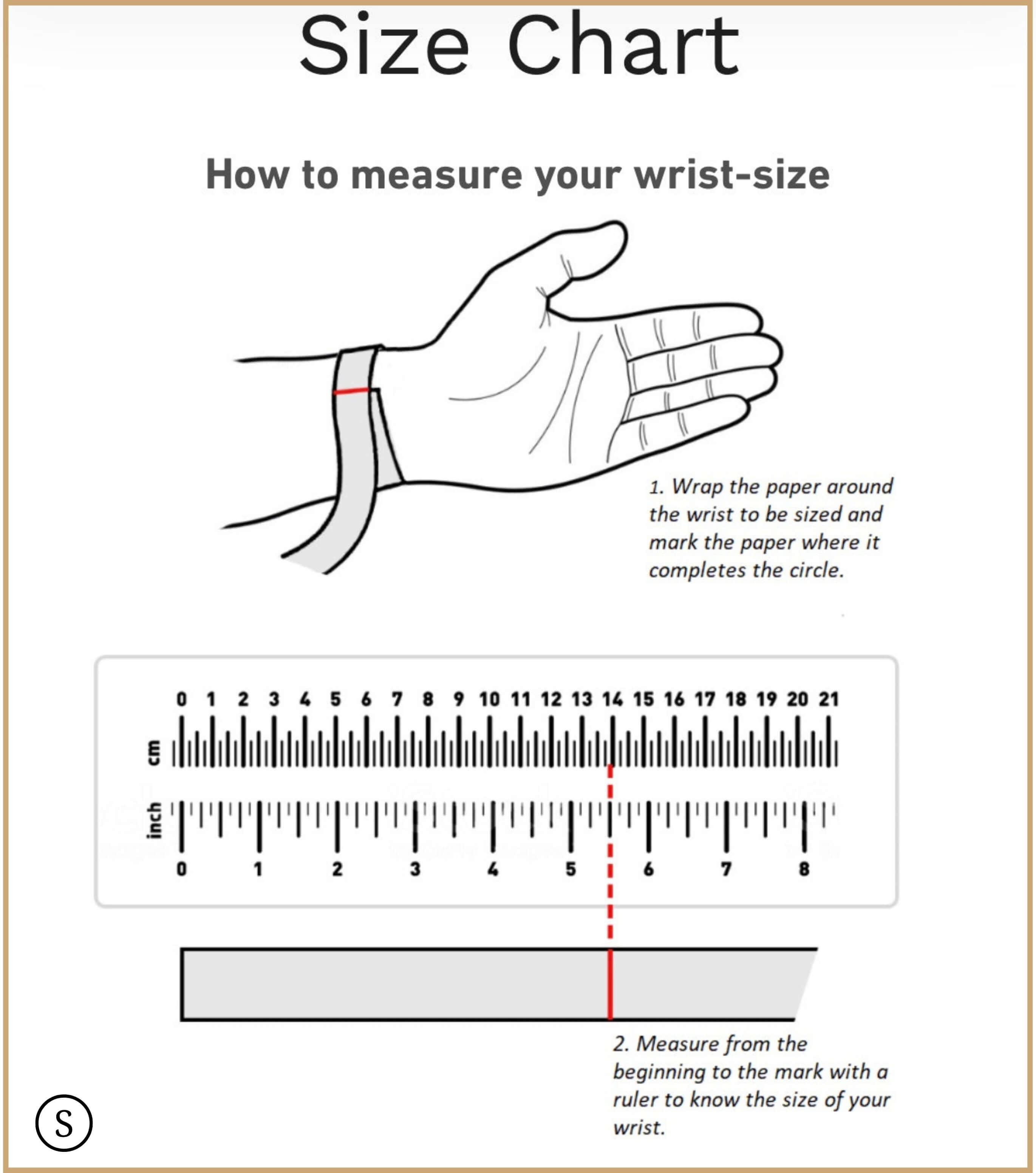 Samos Wrist Size Guide