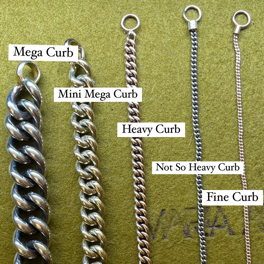Silver Chain For Men | Curb Design | Silveradda