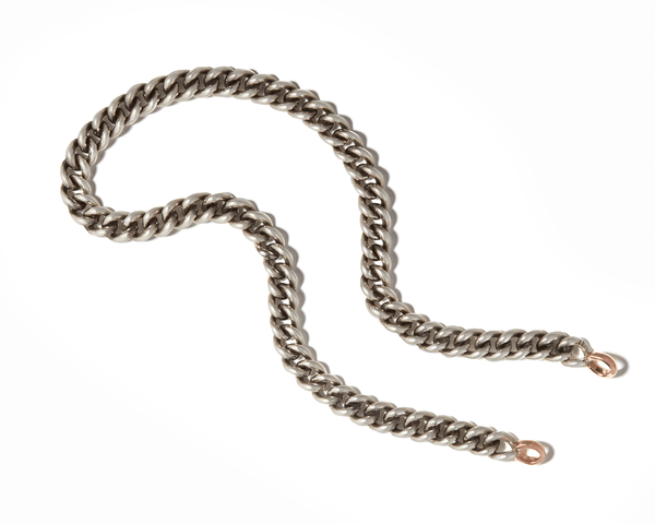 Gold Rolo Chain Necklace | Marla Aaron 15 / White Gold