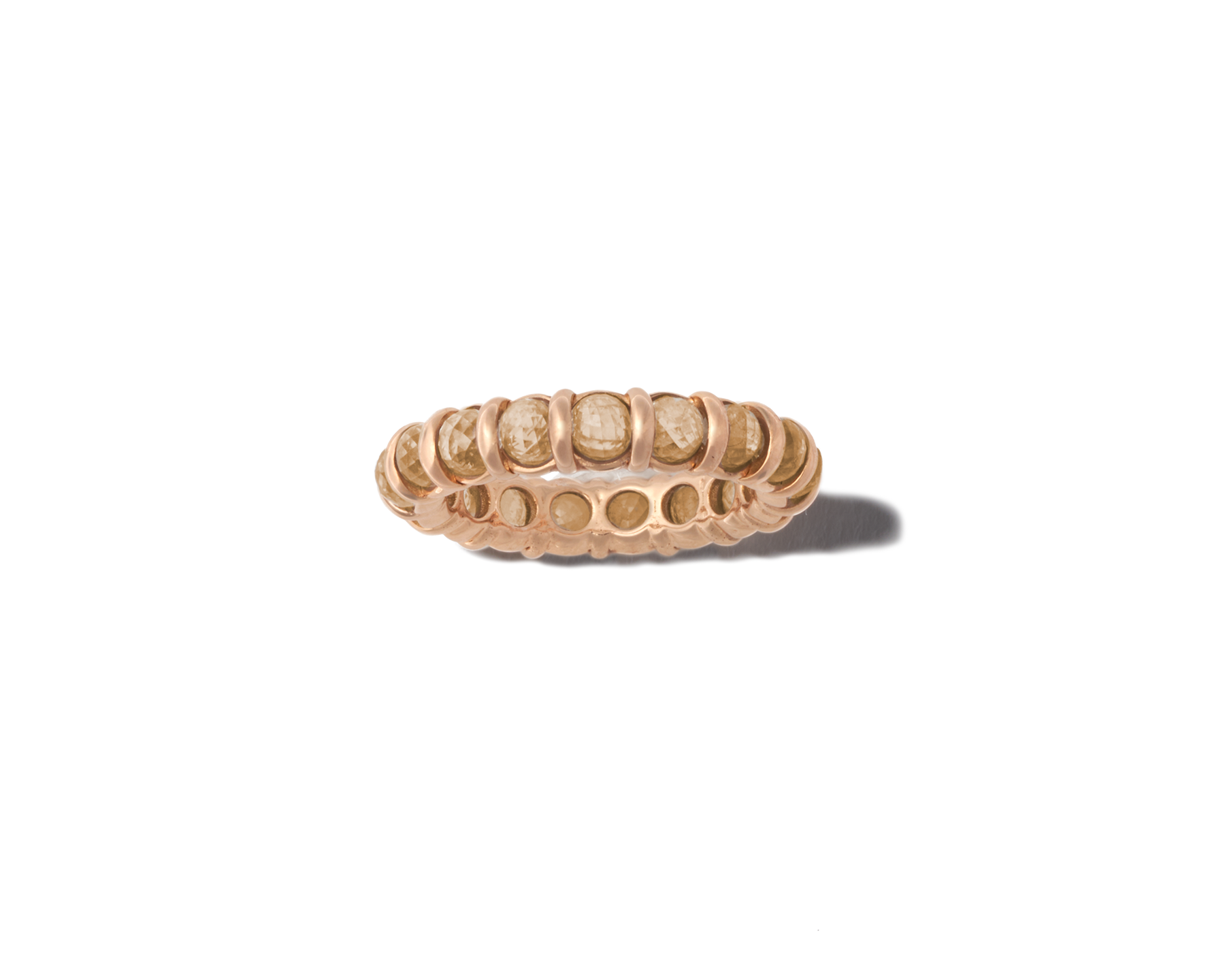 14K/18K Solid Gold Louis Vuitton Style Ring | Uverly 14K Gold / White / 10