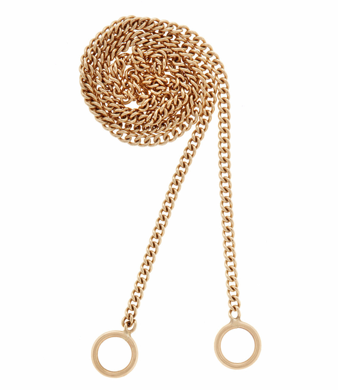 Fine Curb Chain in Gold - Marla Aaron Jewelry