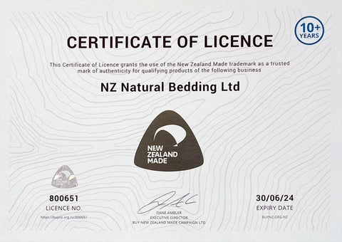 Made In New Zealand NZ Naturals Certification