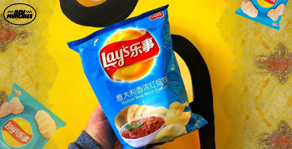 Asian Lays Flavors - Lays Italian Red Meat