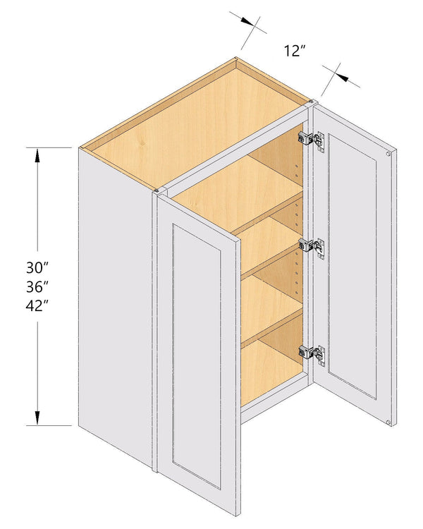 Valley Craft F87307A2 Deep Door Bin-Shelf Cabinet, 36wx24