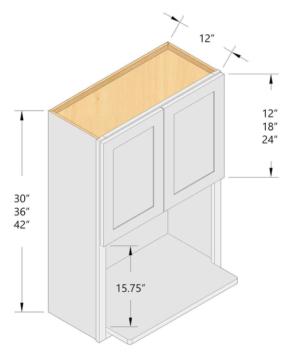 24-Inch Microwave Base Cabinet