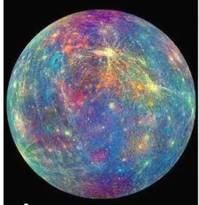 actual photo of the planet Mercury