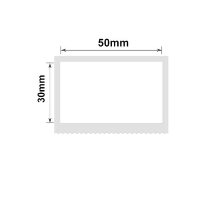 NIIMBOT - B21 / B3S - 30*50MM - 230 WHITE THERMAL LABELS