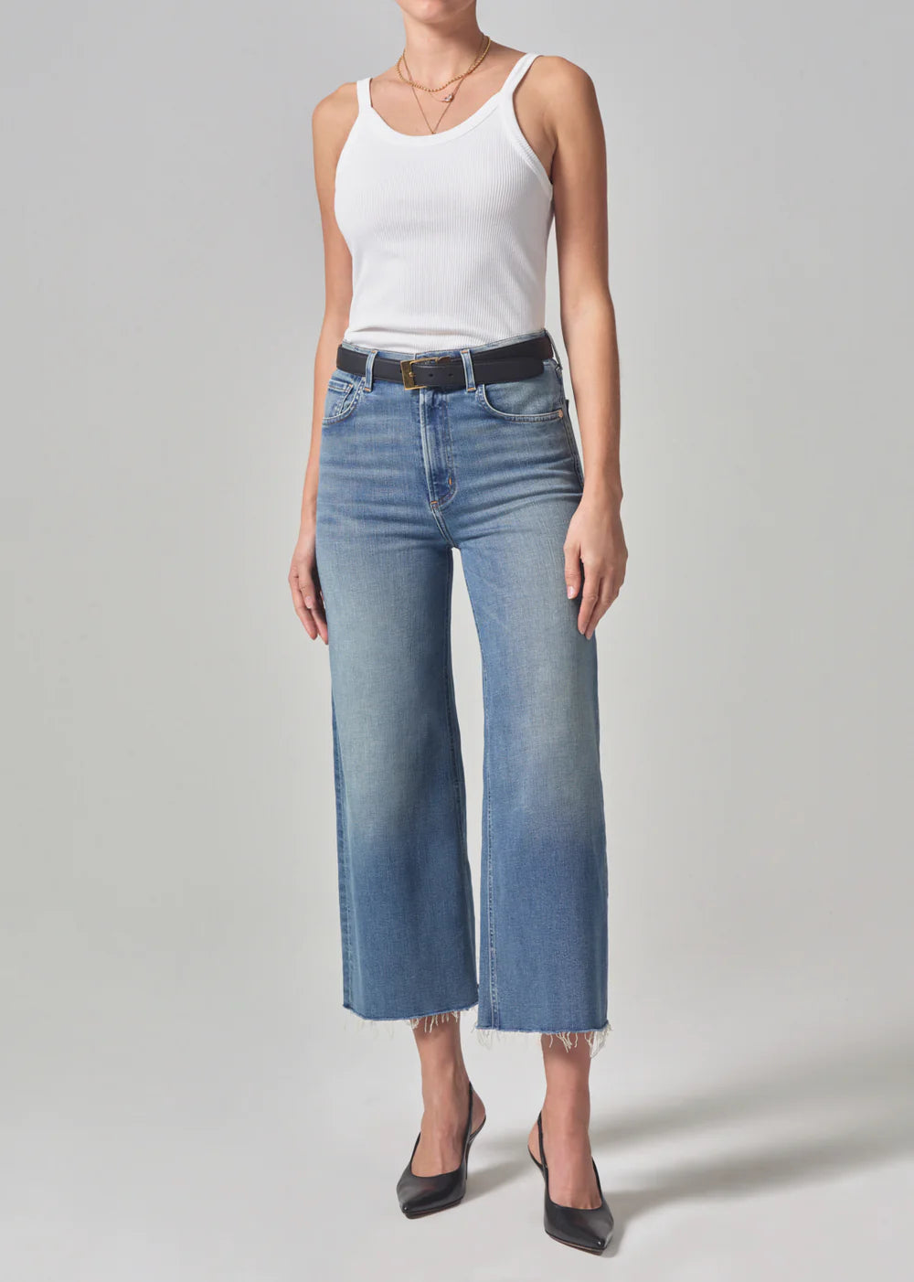 Harper Crop Jean in Sour Cream – Hemline The Woodlands