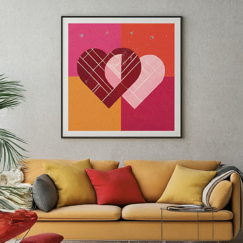 Valentines day wall art
