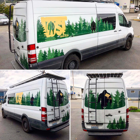 Custom Business Vehicle Wrap