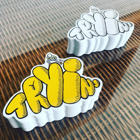 try our custom printed stickers now