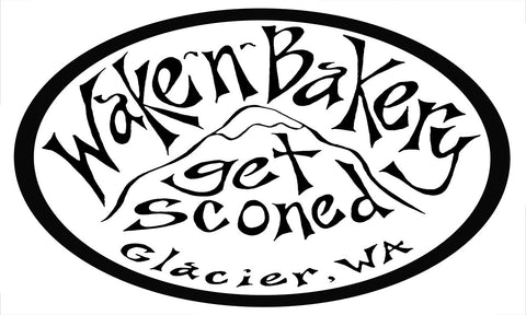 wakenbakery custom bumper sticker