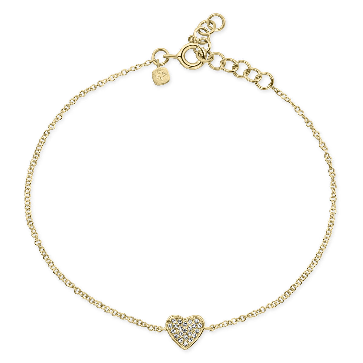 Diamond Heart Fashion Bracelet - Nuha J