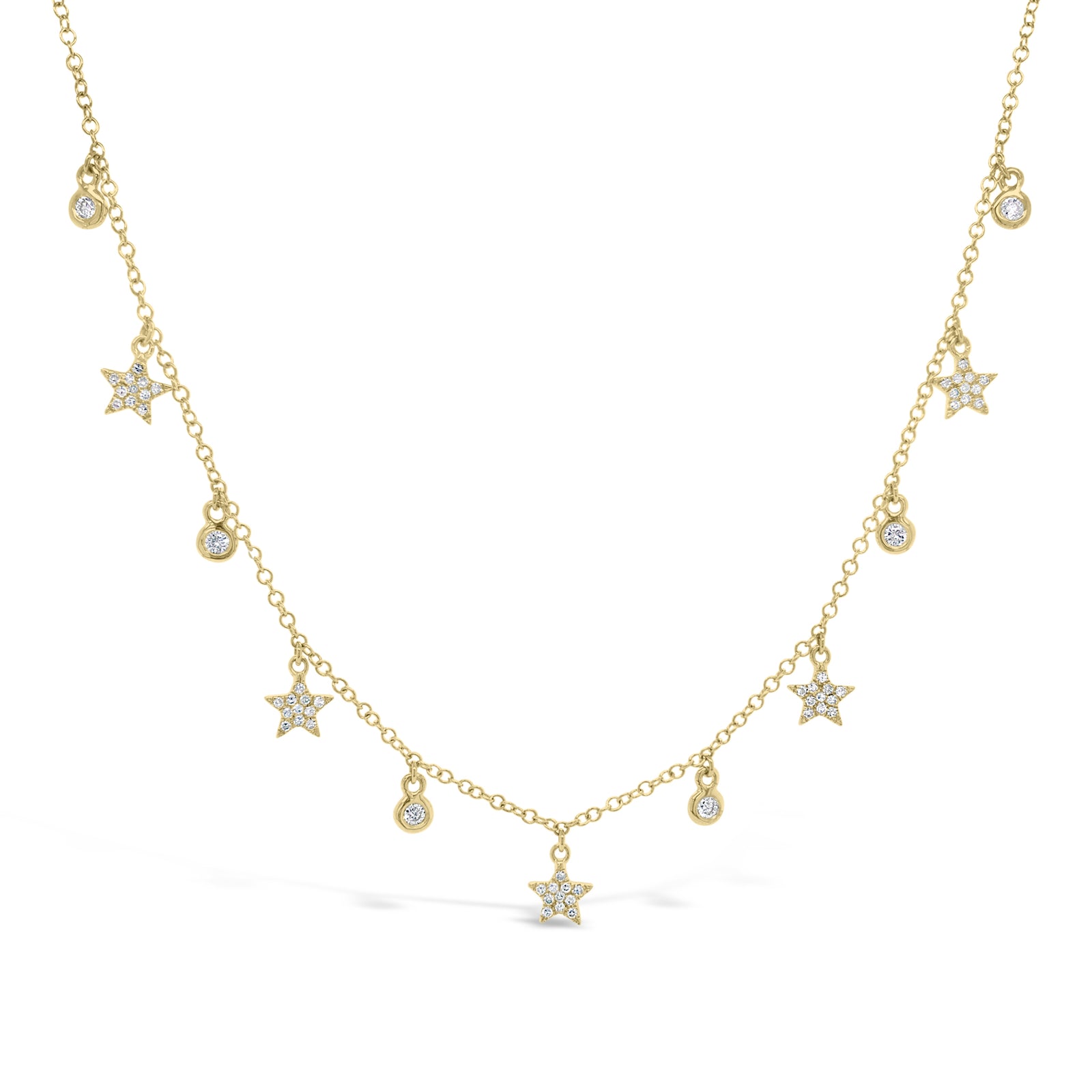Nekta New York Amun Pear Shape Diamond Pendant Necklace