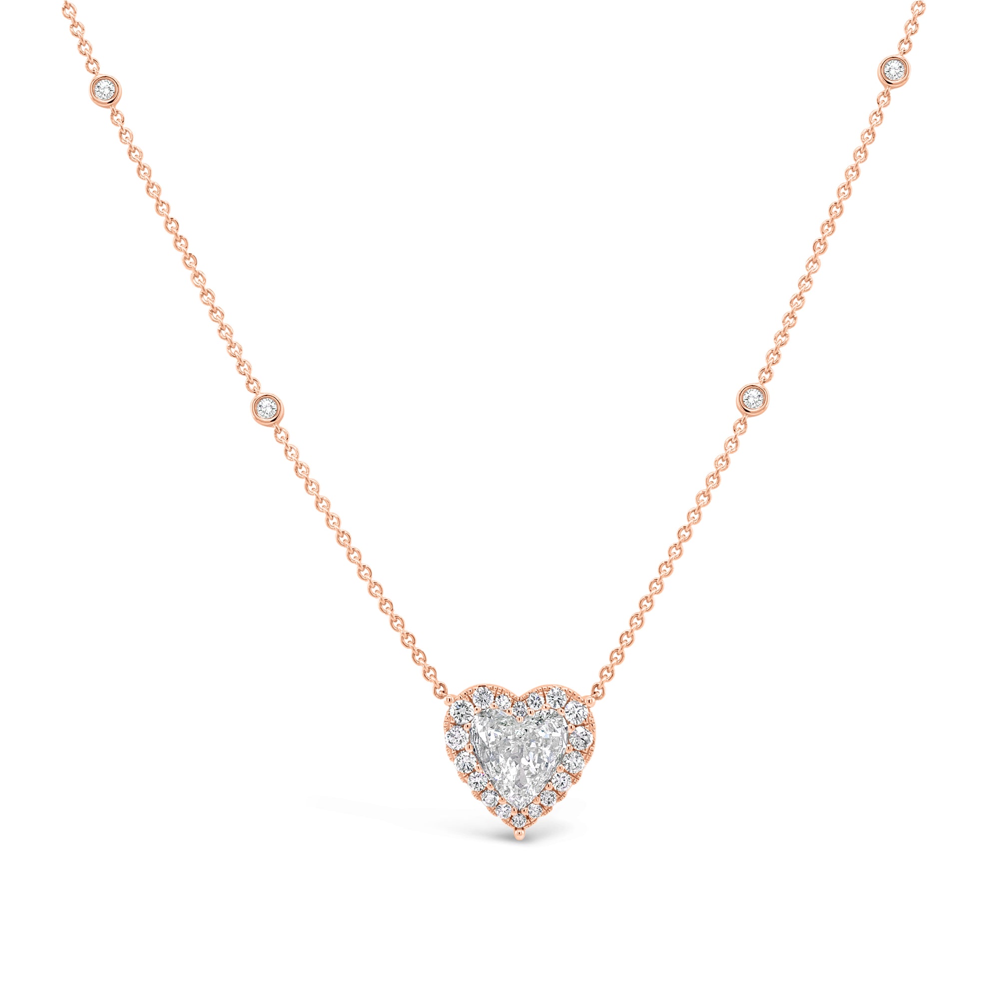 C. 2000 Vintage Louis Vuitton .80 ct. t.w. Diamond Heart Pendant