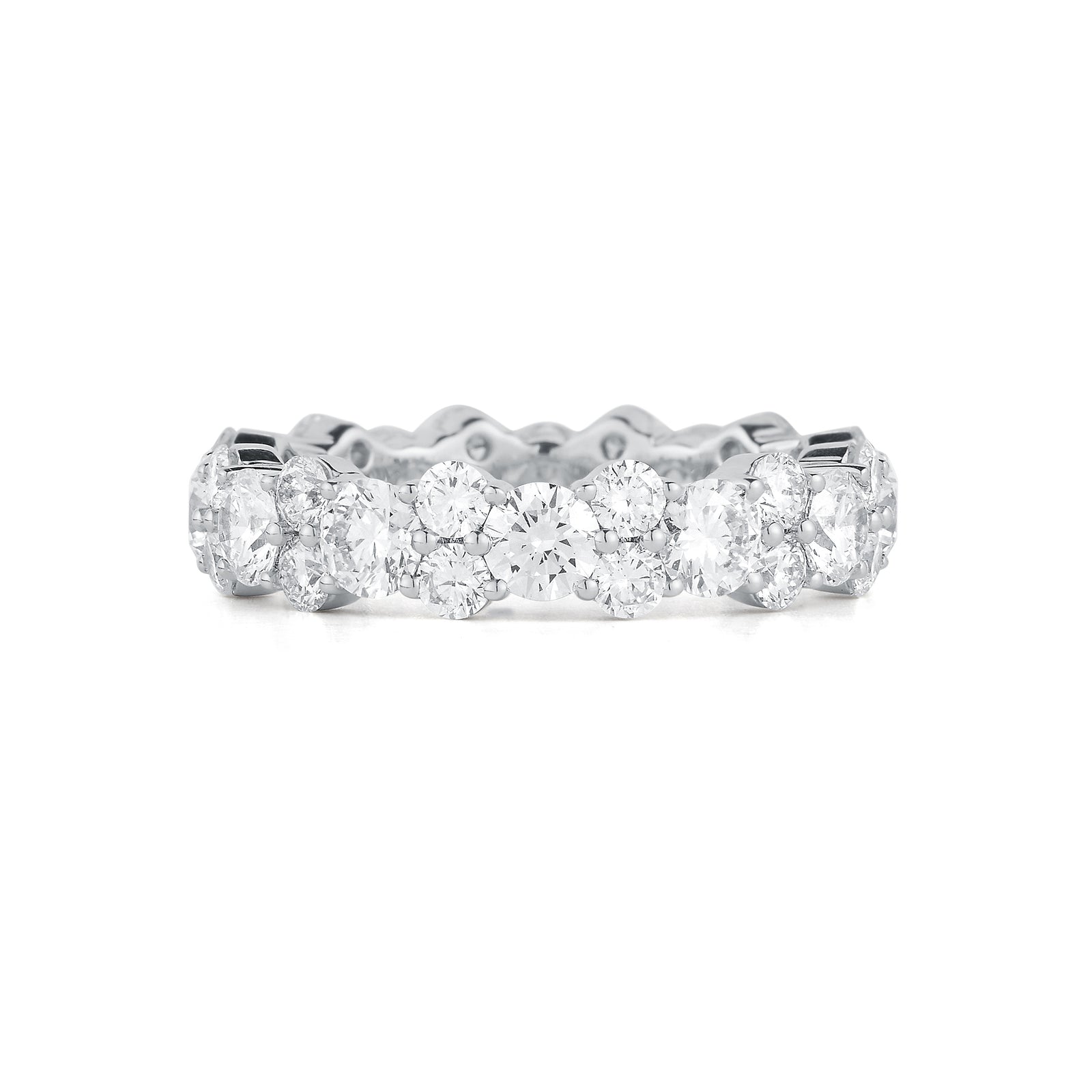 Baguette Eternity Band - Nuha Jewelers