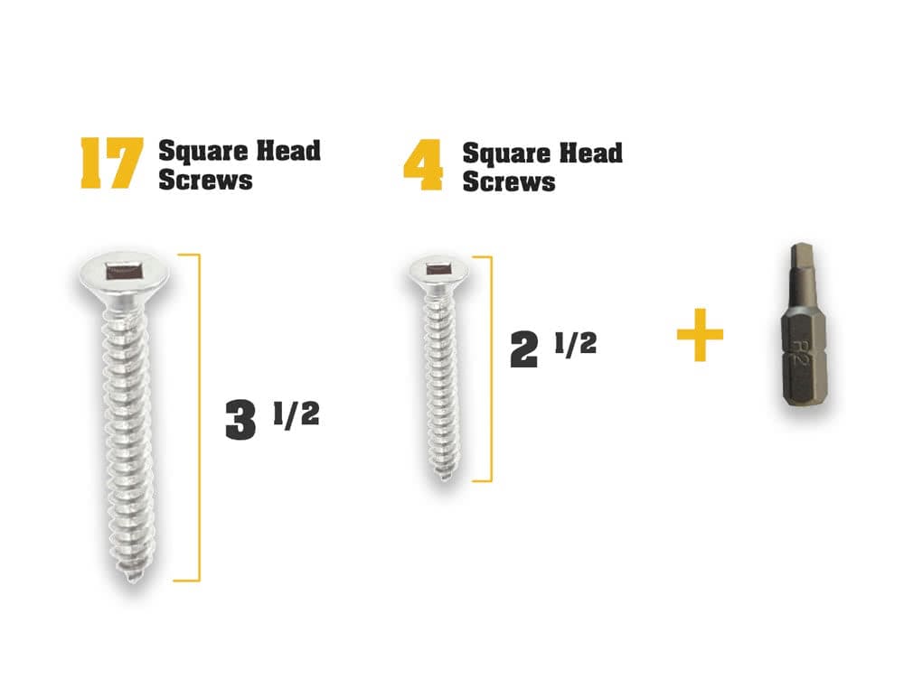 Door Armor Replacement Screw Pack - Door Armor product image