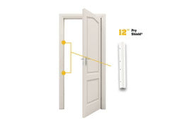 Door Armor Pry Shield Door Security Accessory