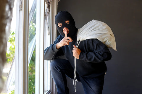 Home burglaries as a result of online behavior