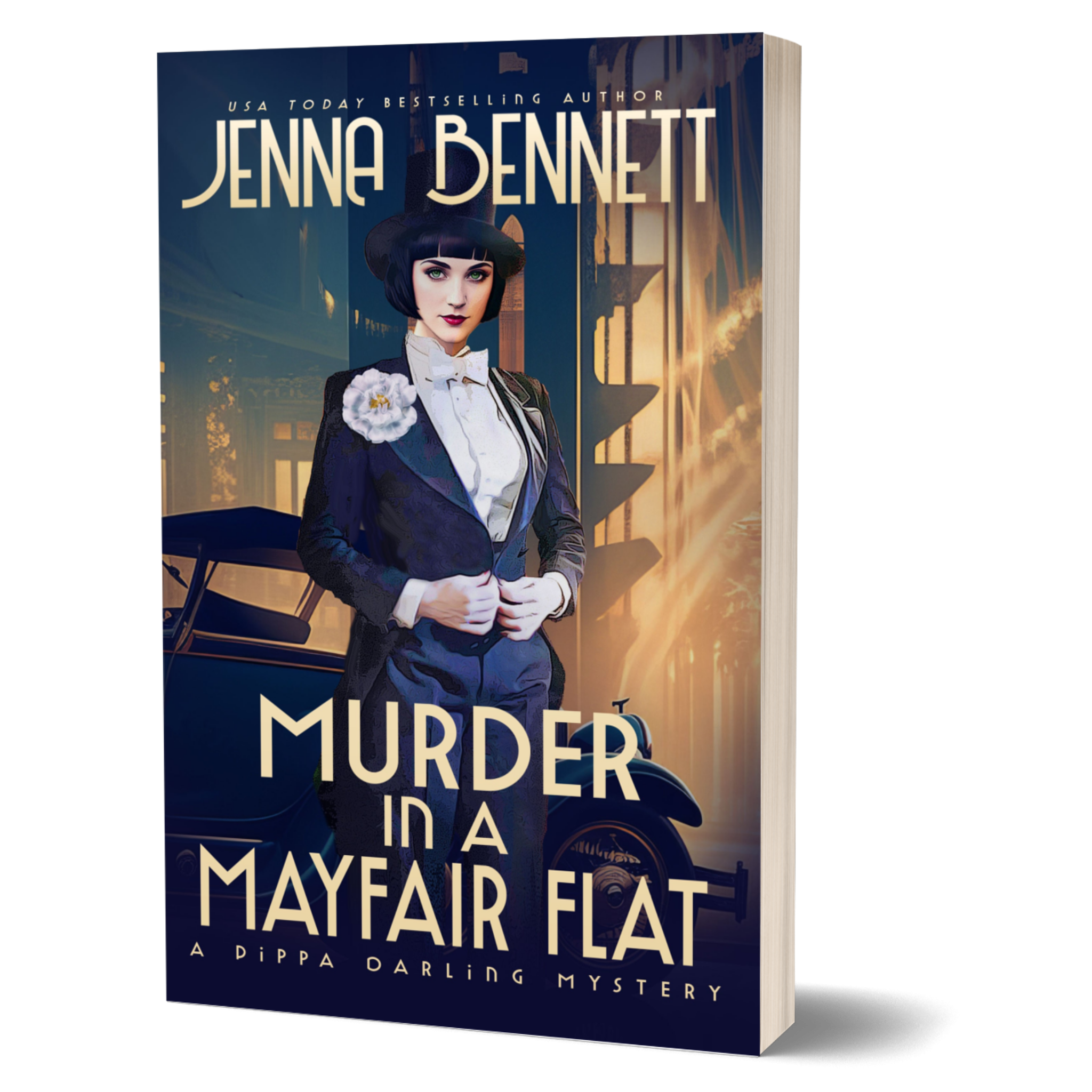 Murder in a Mayfair Flat paperback - Pippa Darling Mystery #3