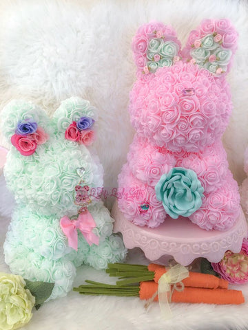 Rose Bunnies For Easter