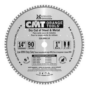 14 inch dry cut metal saw blades