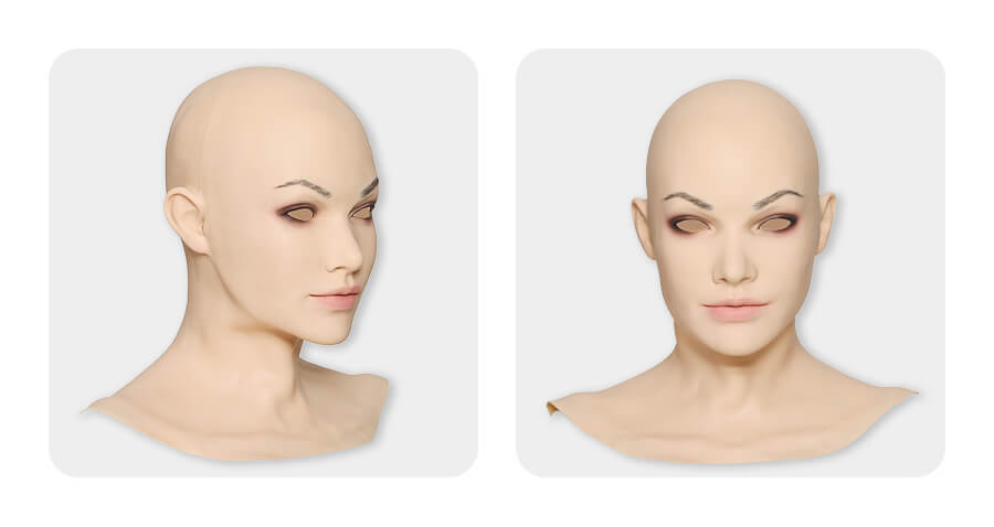 Beatrice Silicone Female Head Mask