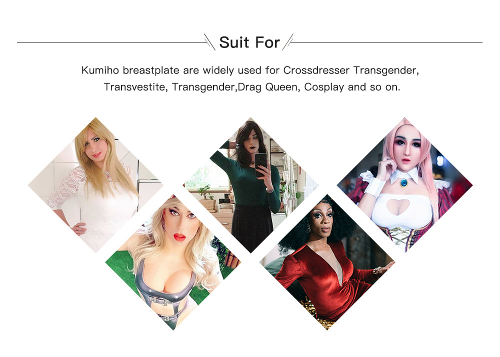 Uses of Kumiho silicone cross-dressing products