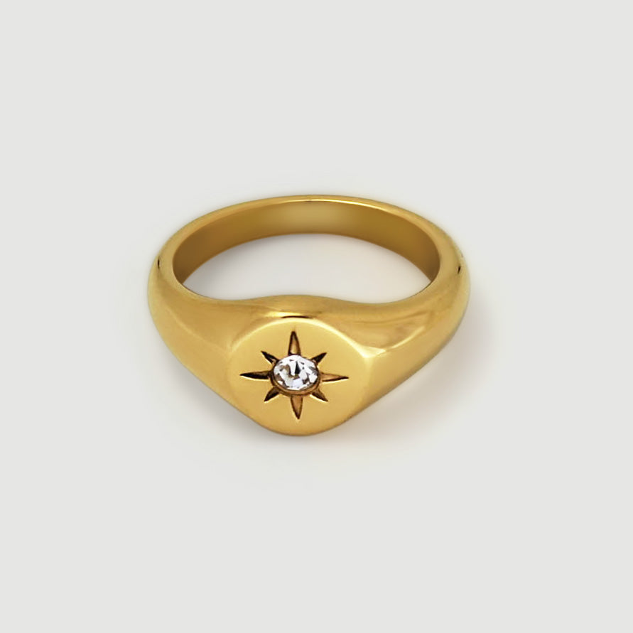 Nelle Ring – Aqua Glint - Waterproof Jewelry