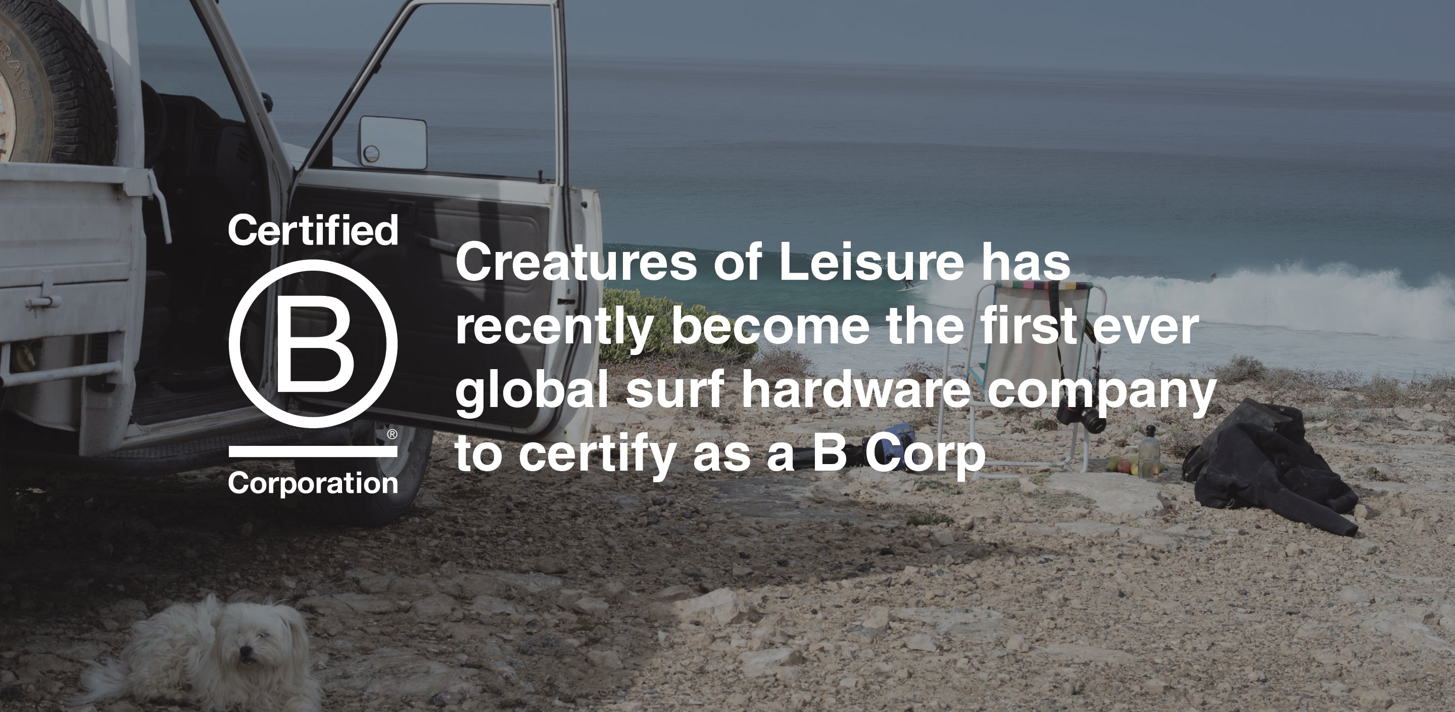 Creatures has become the first ever surf accessories to certify as B Corp