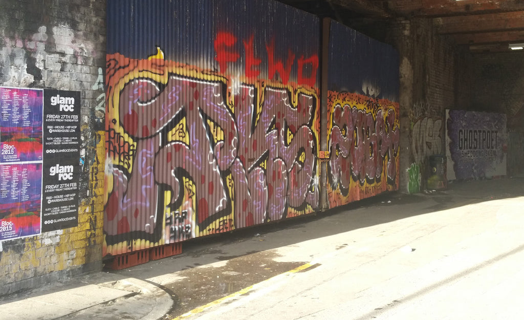 Shoreditch Graffiti Tag Bridge