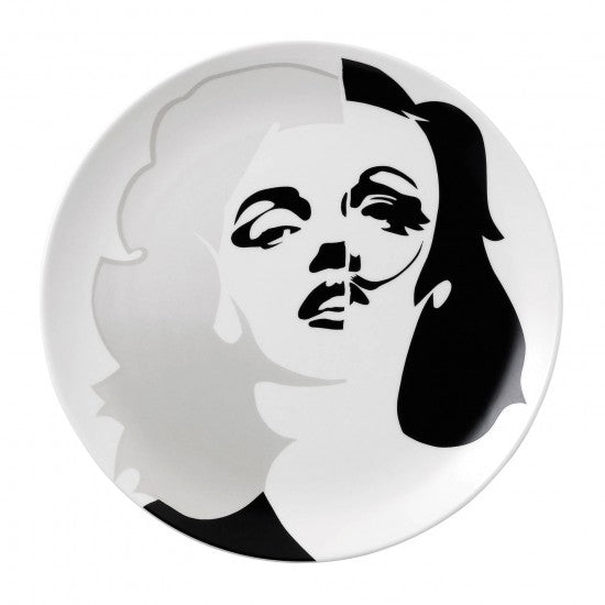 Pure Evil Marilyn Dali plate