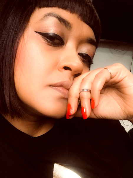 Ayesha Bibi makeup and nails