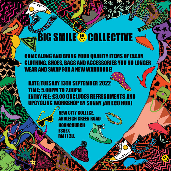 Big Smile Collective Clothes Swap 13 September 2022