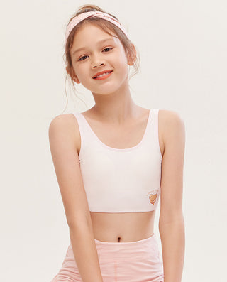 Aimer children's genuine three-stage vest-style sports bra for big girls,  junior high school students, AJ1155692